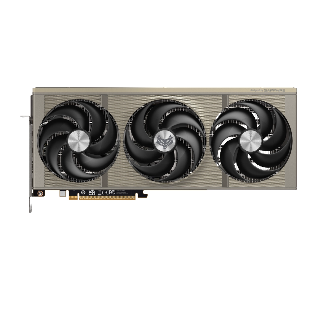 Sapphire Graphic Card RX 9070 16GB DDR6 OC Nitro Plus Triple Fan view 4